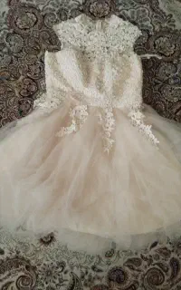 لباس مجلسی رنگ نباتی