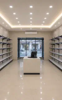 شلف دیواری ضخامت 0.7 با رنگ بندی دلخواه