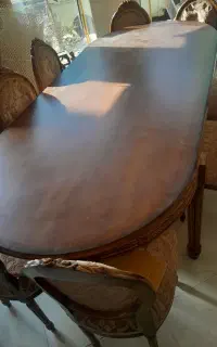 میز نهار خوری ۸نفره چوب گردو