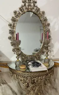 آیینه و شمعدان