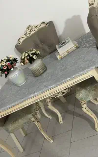 سرویس چوبی مبلمان و میزتلوزیون و بوفه