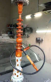 ساخت قلیان چوبی عناب