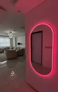 آینه قدی نئونی و بک لایت