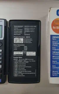 ماشین حساب کاسیو fx 5800P