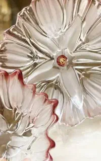 پیش دستی والتر گلس صورتی