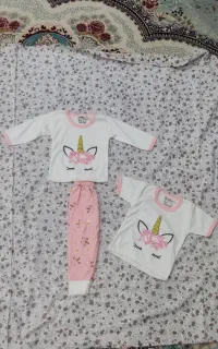 بلوز شلوار لباس بچگانه