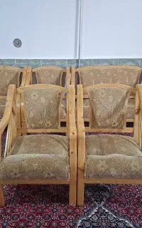 مبل 8 نفره چوبی سالم
