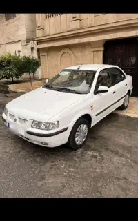سمند 96تمیز بدون رنگ