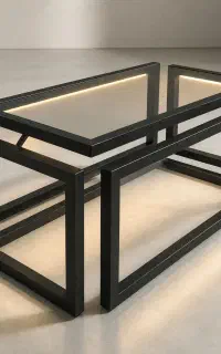 میز جلو مبلی (تلفیق هنر و صنعت)