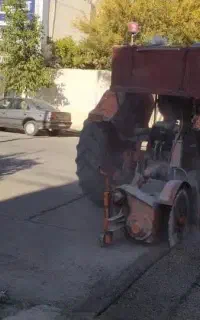 فروش تراکتور رومانی به همراه کاتر