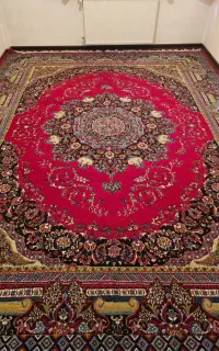 دو تخته فرش ۱۲ متری + پشتی بزرگ سبک ۲ عدد