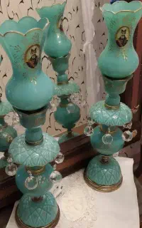 شمعدان لاله عباسی فوق العاده خوشرنگ وخاص وکمیاب