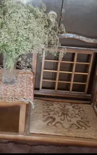 میزتلفن چوبی