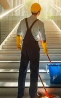 نظافت ساختمان و راه پله