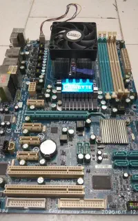 باندل مادربرد سی پی یو کولر amd am3 گیگابایت فنوم
