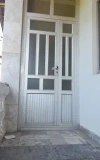 دولنگه درب آلومینیومی