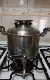 سماور رو گازی استیل