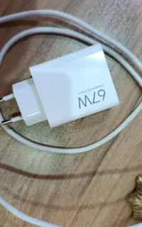 شارژر 67 وات شیاومی اصلی تو کارتنی همراه کابل