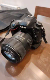 دوربین نیکون d750 و لنز فیکس 105 نیکون
