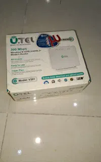 مودم روتر یو.تل بی سیم مدل VDSL2/ADSL2  V301