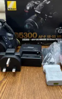 نیکون d5300 کاملا نو نو باید حضوری ببینید حتما