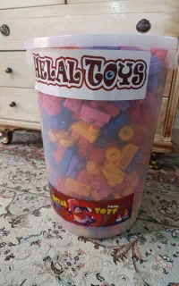 لگو هلال ۶۰۰ پارچه ، مناسب مهدکودک و خانه بازی