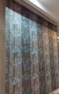 2 عدد پرده زبرا