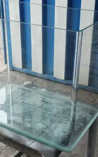 آکواریوم شیشه خم