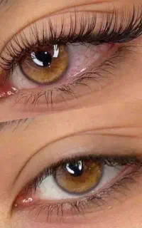 اکستنش مژه با متریال درجه یک