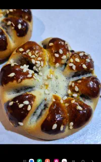 کلمپه ساده و کنجدی شیرینی گردویی و نارگیلی معجون