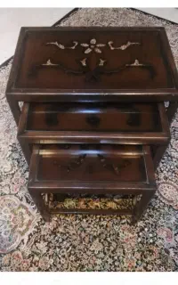 میز پذیرایی سه عدد سالم و تمیز