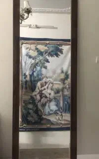 آیینه قدی قهویی
