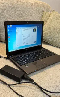لب تاب ایسر acer core i5 در حد نو گرافیک 7 اینچ