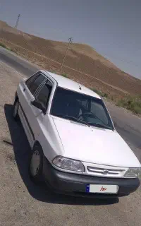 پراید 131 سفید مدل 85
