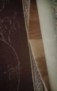 موکت طرح پارکت در حدنو و آینه قدی سالم