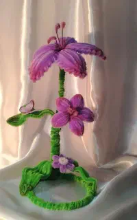 گل دستساز/دکوری میز
