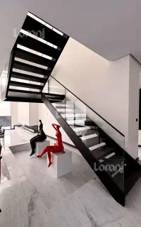 نرده شیشه ای، جانپناه، هندریل شیشه ای اقساط آسان