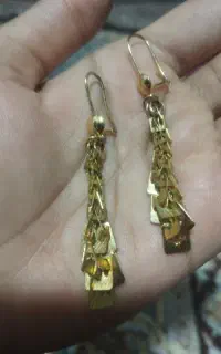 گوشواره رنگ ثابت