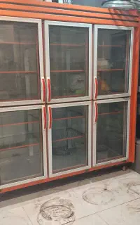 یخچال شش درب شیشه ای مغازه