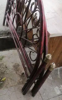 تخت دونفر تمام فلز
