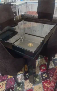 میز غذا خوری ۴ نفره چوبی