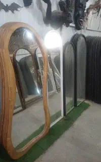 آیینه  چوبی  فلزی ساخت سفارشی