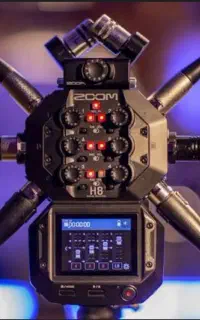 zoom h8دستگاه حرفه ایی ظبط صدا