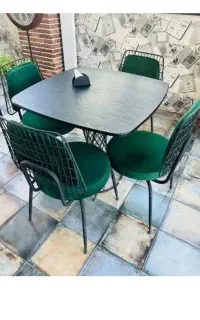 انواع میزو صندلی پارچه ای و فایبر