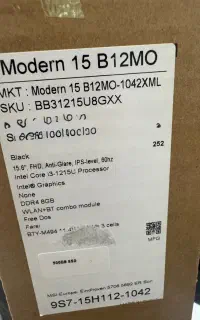 بهترین انتخاب لپ تاپ MSI مدل MODERN 15 B12MO