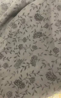 پارچه چادر حریر گل مخملی مجلسی