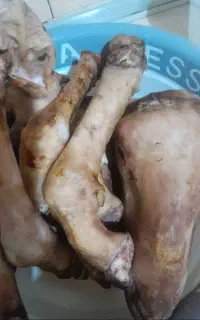 سفید کردن کله پاچه