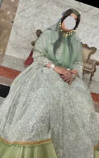 لباس محلی  مهره دوزی در حد نو