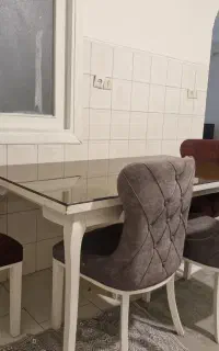 میز غذاخوری شش نفره