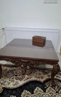 میز جلومبلی چوبی
